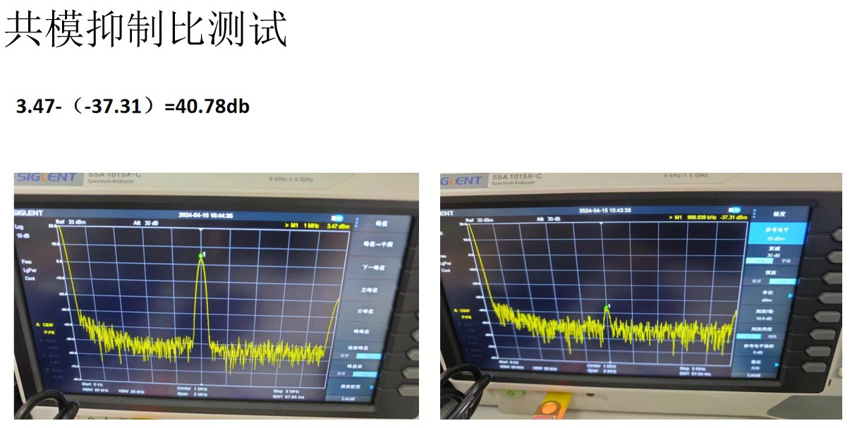 平衡光電探測器測試實(shí)驗(yàn)報(bào)告